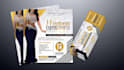 do flyer matching ticket, event ticket, invitation in 6hrs