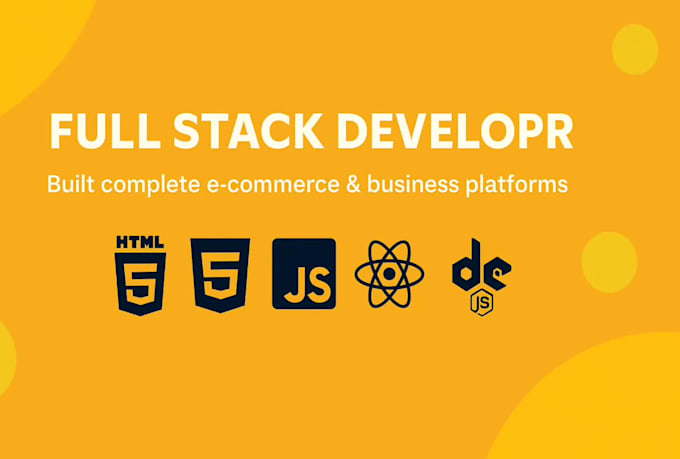 build a full ecommerce website