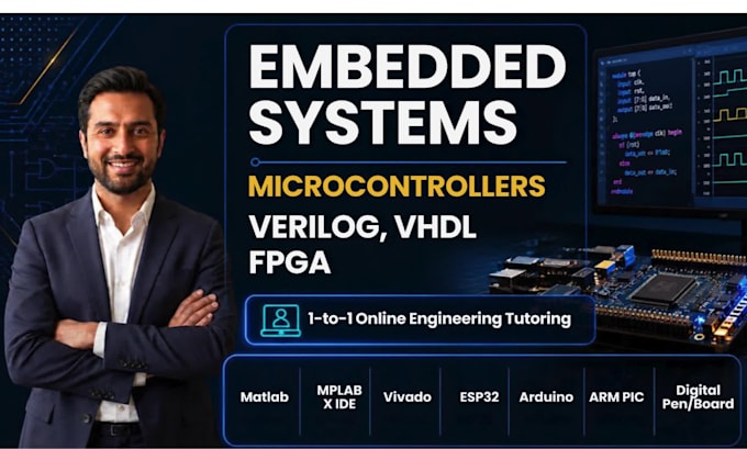 tutor embedded systems microcontrollers verilog vhdl and fpga