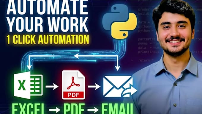 generate invoices from your excel file and email them automatically to clients