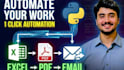 generate invoices from your excel file and email them automatically to clients