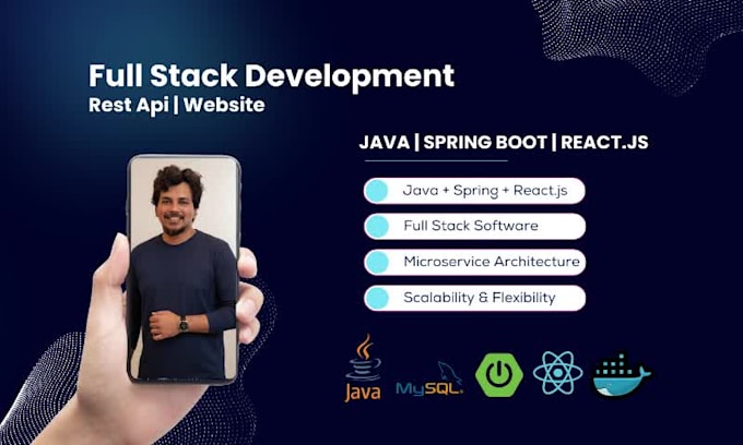develop a modern, secure react app with java spring boot