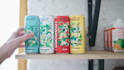 do cbd label, product label, soda can, can label or bottle label design