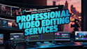 do professional video editing