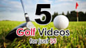 make all 5 golf logo intro video