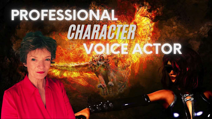 be your commanding video game character voice actor