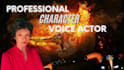 be your commanding video game character voice actor