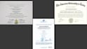 make diploma, professional certificate , award and degree
