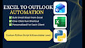create an excel to outlook mail merge automation script