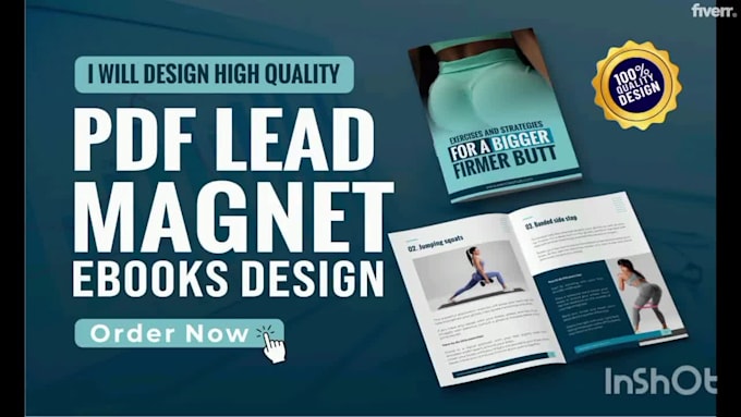 design your pdf lead magnet, ebook or book formatting