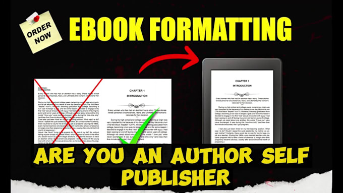 convert PDF to epub and do ebook formatting