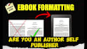 convert PDF to epub and do ebook formatting