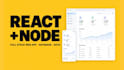 build a custom react website with a full stack node backend