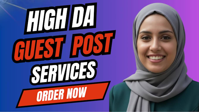 do premium seo guest posts and high da guestpost backlink