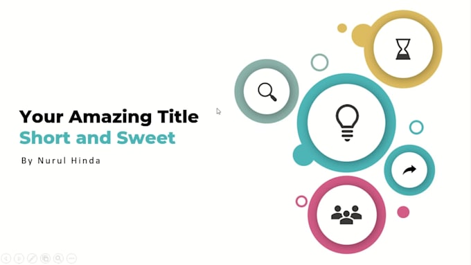 design powerpoint presentation slide zoom animation