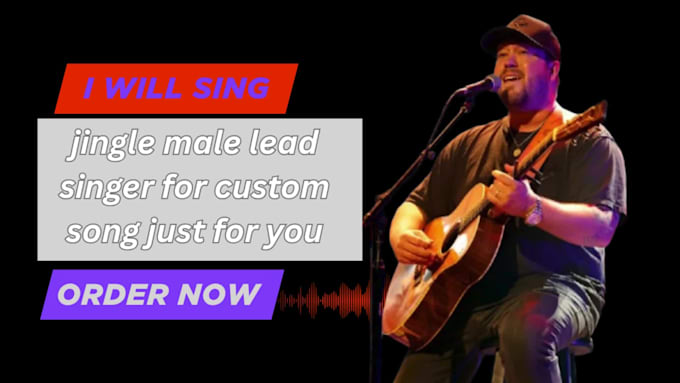 produce custom podcast intros  jingles and male vocals lead song