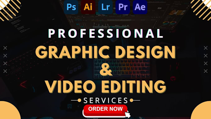 do professional graphic design and video editing