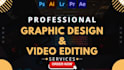do professional graphic design and video editing