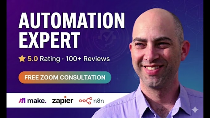 be your make com zapier n8n ai automation expert