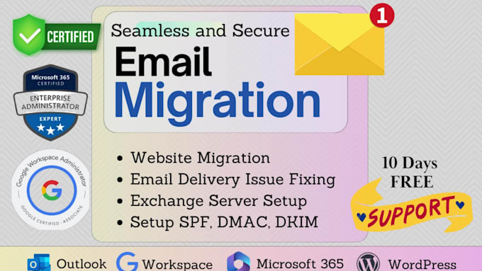 do email migration google workspace to microsoft 365 godaddy, zoho