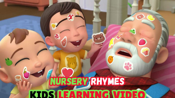 Viral kids educational learning nursery rhymes with ai voiceover kids ...