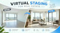 do virtual staging for real estate empty rooms