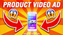 create an dropshipping shopify product video ads from images