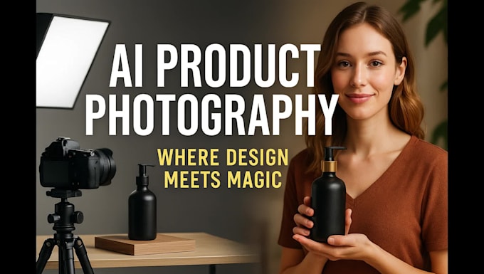 do custom ai product photography with ai models and expert ai image editing
