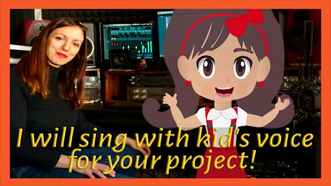 sing  your song with  my sweet kids or children voice
