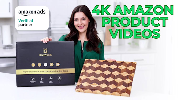 create a 4k amazon product video for your product