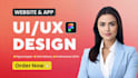 do figma website design, figma design, website UI UX design, website mockup