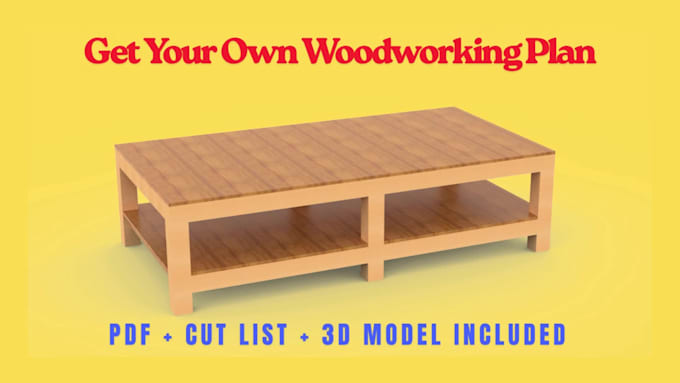 create custom DIY woodworking plans with  build guide