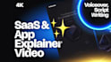 create saas explainer or demo video to promote your app or software