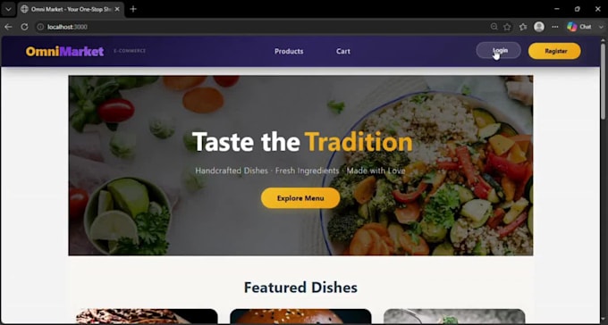 do website development html css javascript