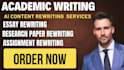 be your article rewriter ai removal expert and   humanize ai content