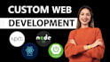 build, rebuild website development full stack web developer, front end developer