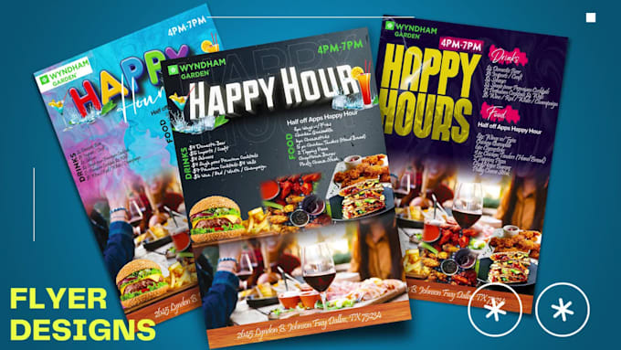 design urgent flyer, leaflet and booklet
