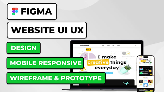 Design modern website ui ux in figma with responsive landing page by ...