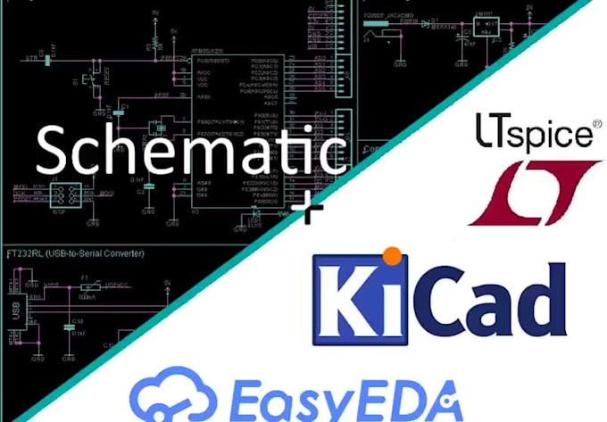 provide expert electronic circuit design using kicad, easyeda, eagle, ltspice