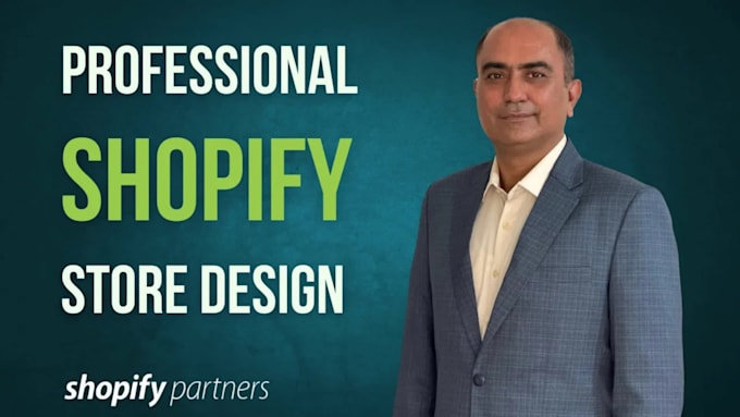 build or redesign a professional shopify store