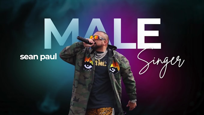 sing and record a custom dancehall, reggae fusion with studio vocals