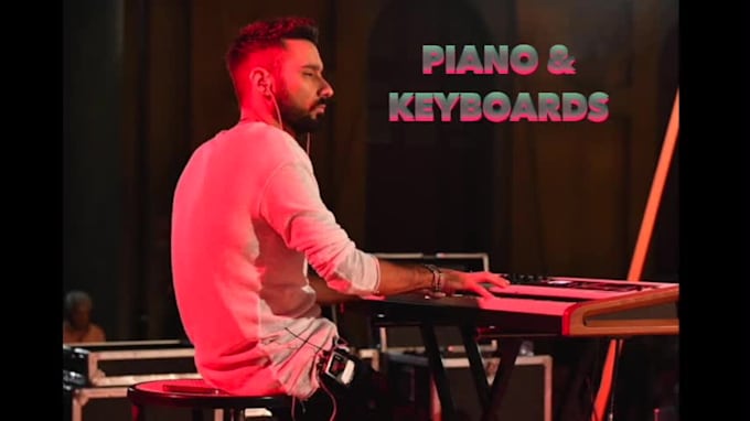 record piano, keyboard, hammond, rhodes, wurlitzer and synth