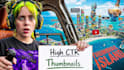 design attractive and high ctr thumbnails for your youtube channel