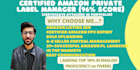 be professional amazon virtual assistant and amazon fba virtual assistant,pl va