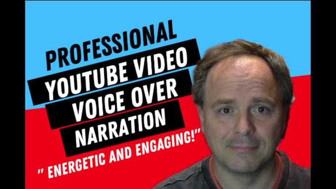be your professional video voice over narrator in american english for youtube