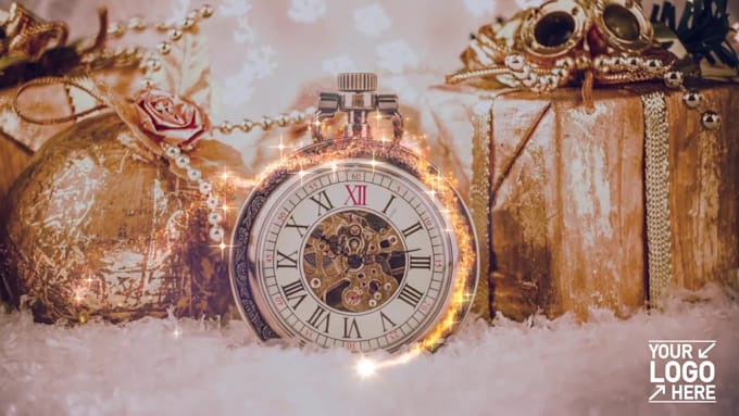 make this amazing happy new year video with your logo