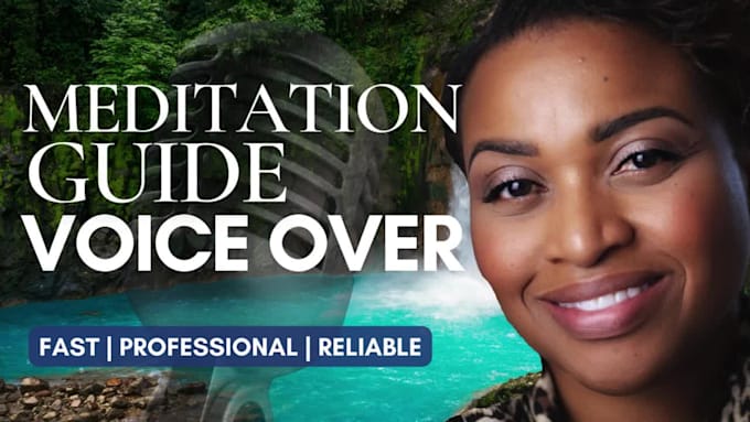 record a meditation female voice over