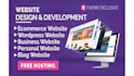 design responsive website with free hosting