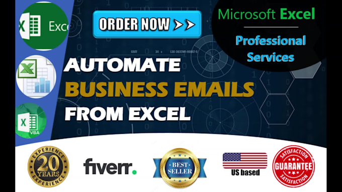 automatically send business formatted emails from excel