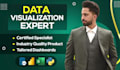 design professional power bi dashboards, reports, KPI and data visualizations